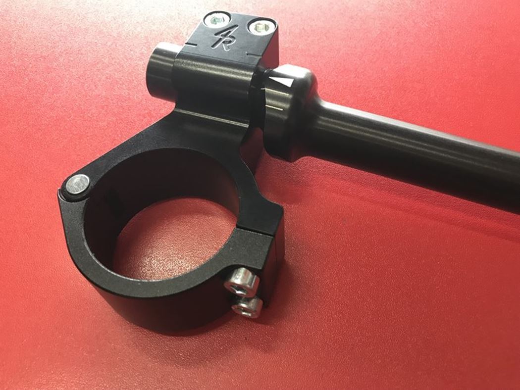 CNC Clip-ons 15mm ανυψωμένα ρυθμιζόμενες βέργες